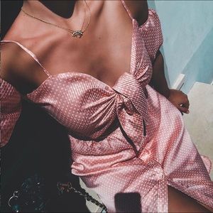 Tularosa Arlene Polka Dot Dress